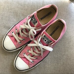Bubblegum Pink Low Top Coverse